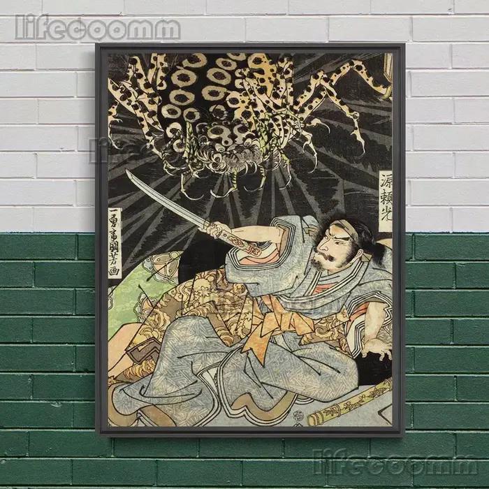 Peinture sur toile d'art mural vintage sans cadre