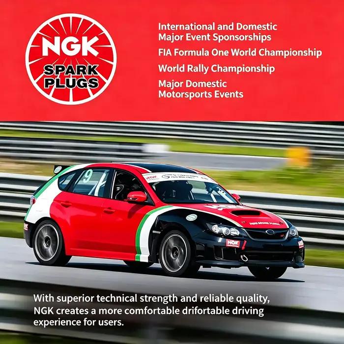 Bougie d'allumage NGK DILZKAR7D11S 95997 4PCS, bougie d'allumage de remplacement pour Honda Odyssey