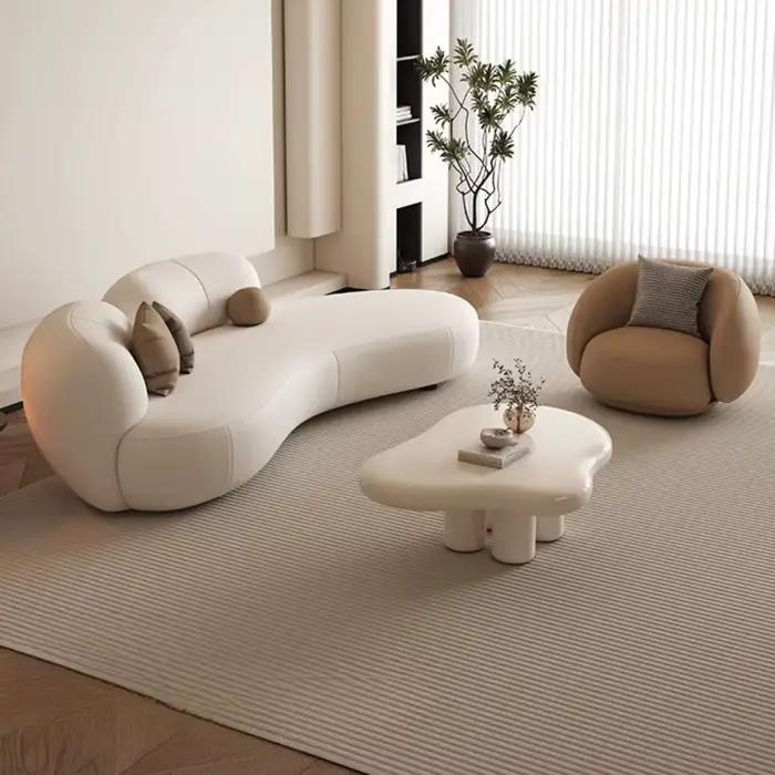 Canapés d'angle design confortables et contemporains