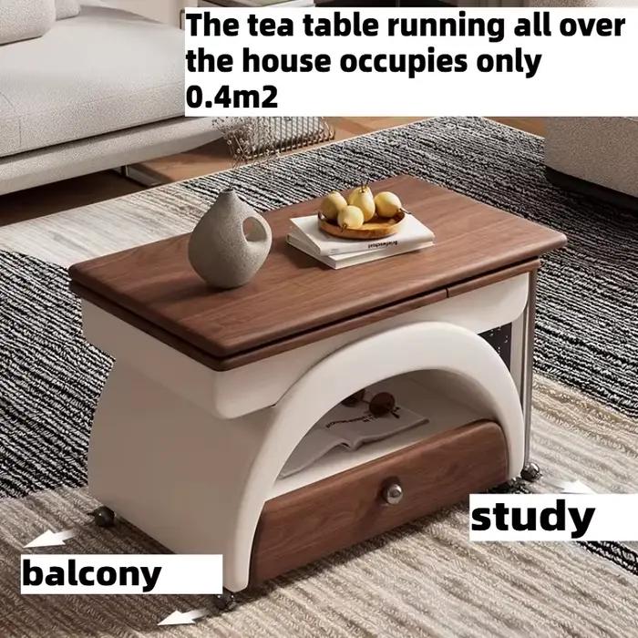 Tables basses relevables pour hôtel