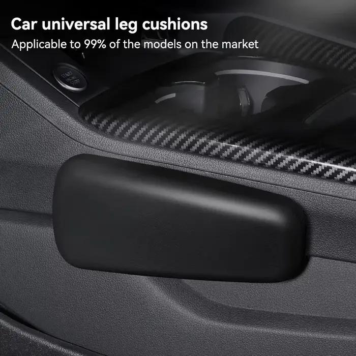 Support universel de genou de voiture, coussin d'extension de jambe de voiture, coussin doux confortable, coussin d'accoudoir unique pour bras de coude de jambe