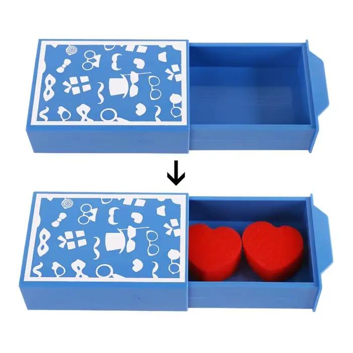 La boîte secrète tours de magie objets apparaissant dans une boîte vide Production gros plan illusion de mentalisme Gimmicks accessoire facile jouets pour enfants