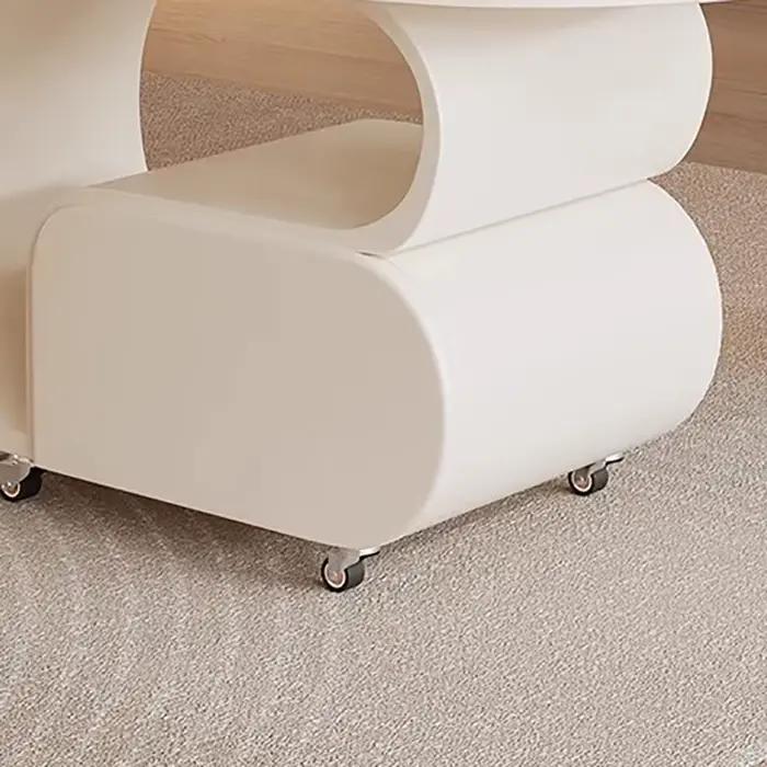 Table basse moderne à roulettes