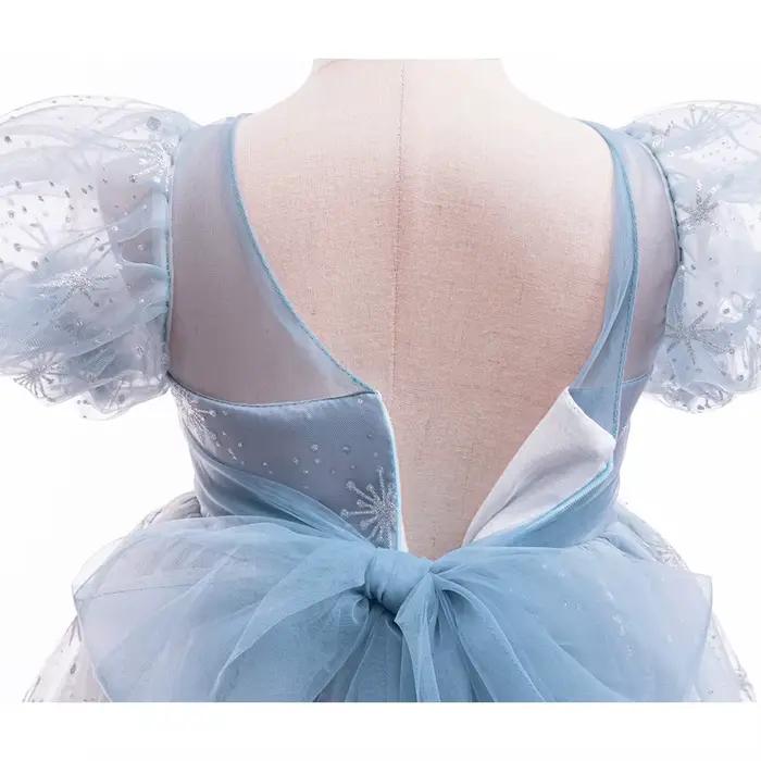 Costume d'été pour filles, robe en maille respirante à manches courtes pour enfants, pour fête formelle, cadeau d'anniversaire, Halloween, Cosplay