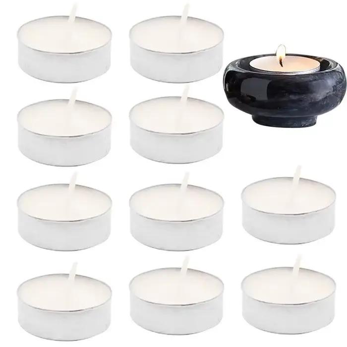 Mini bougie chauffe-plat sans fumée non parfumée