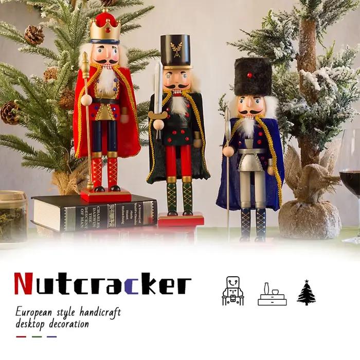 Marionnette de décoration casse-noisette de noël