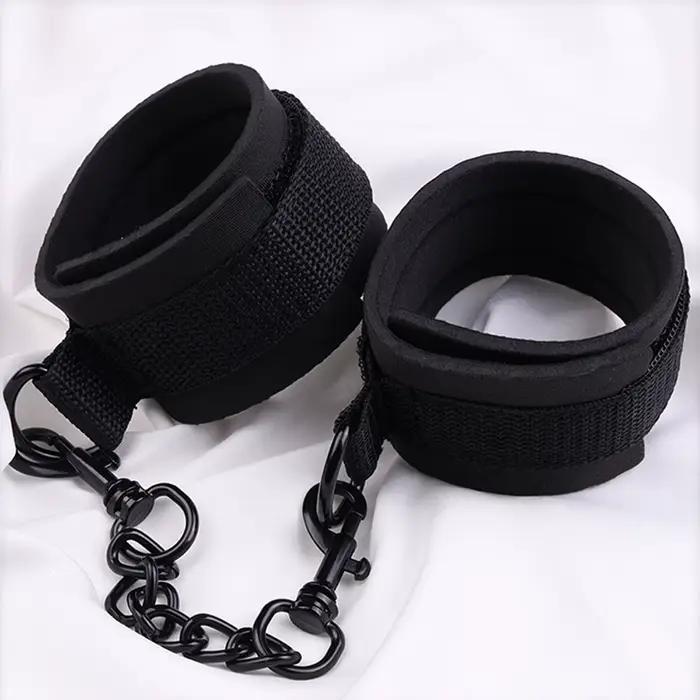 Menottes de Bondage simples BDSM amovibles, accessoires de jeu multiples, plaisir pour adultes, bien-être sexuel, jouets sexuels pour hommes et femmes