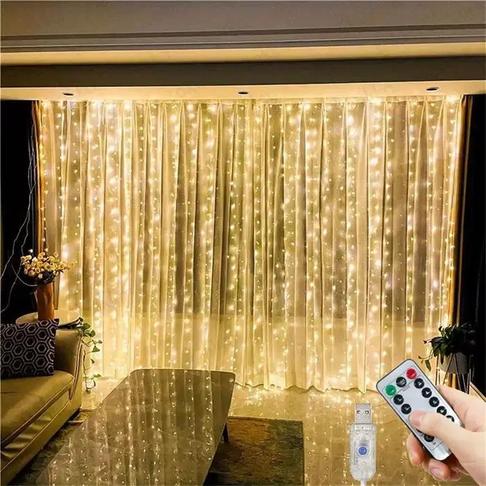 Guirlande lumineuse féerique de noël pour mariage
