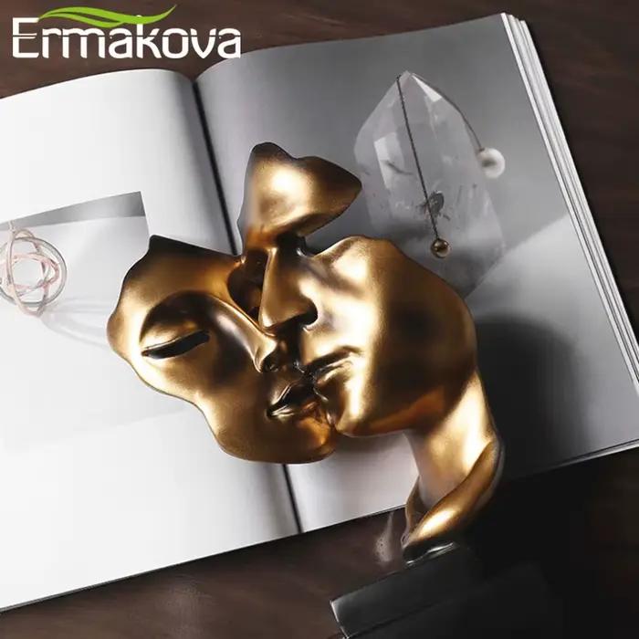 ERMAKOVA – Sculpture de visage humain en résine