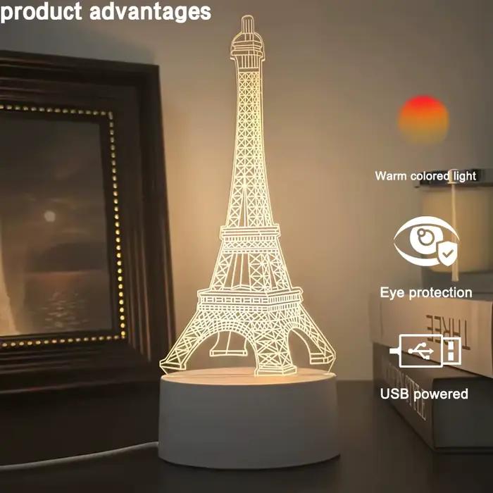 Veilleuse 3D Paris Tower