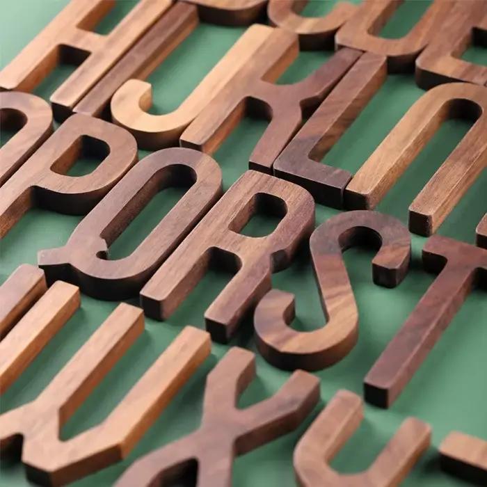 Lettres Décoratives de Style Nordique