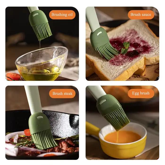 Brosse à huile de Barbecue en Silicone, brosse à badigeonner, bricolage de gâteaux, pain, beurre, brosses de cuisson, accessoires de cuisine, outils de Barbecue