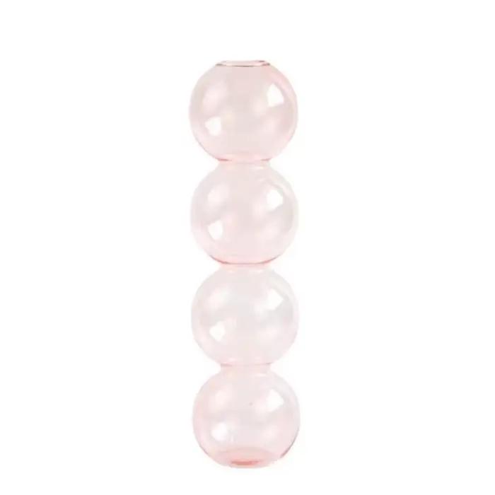 Vase en verre romantique