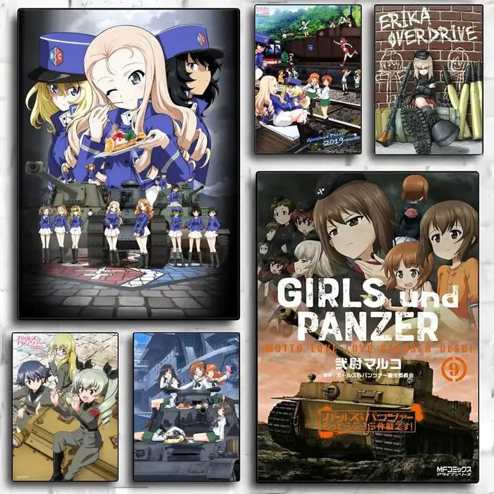 Affiche Anime G-GIRLS Und PANZER