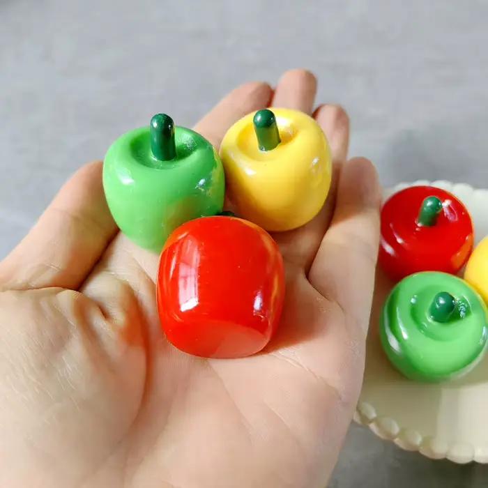 Accessoires de bricolage de pomme de noël