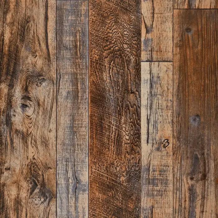 Papier Peint Auto-adhésif Rétro en Bois Naturel Gris Foncé KALYNN Pour Décoration Intérieure Moderne et Élégante Cuisine Chambre Salle de Bains
