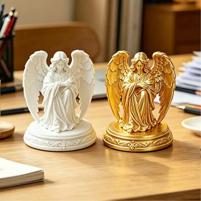 Figurine d'ange assis, sculpture