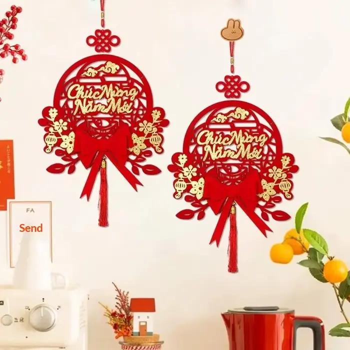 Décor traditionnel du festival du Tet