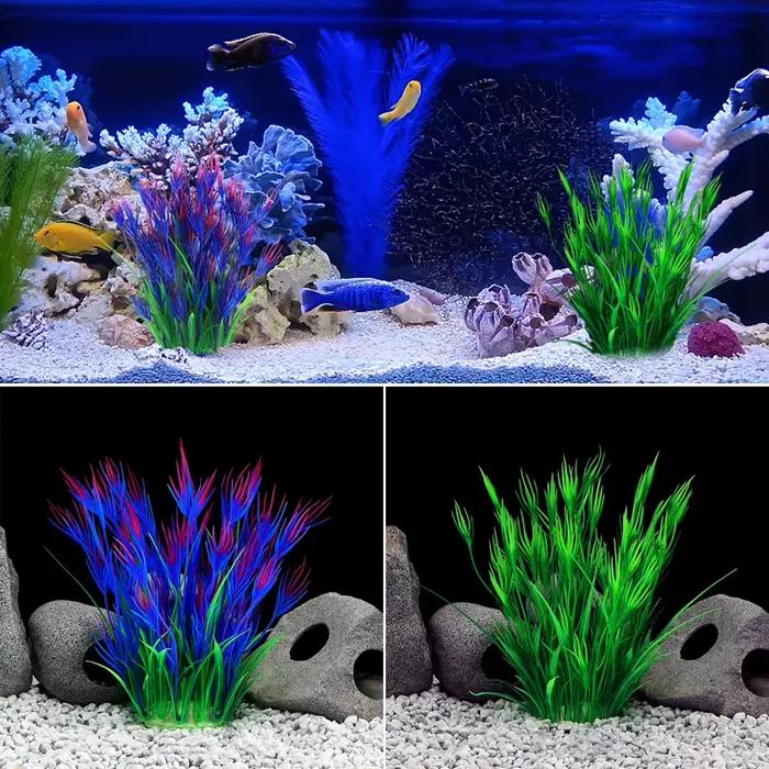 Plantes d'aquarium artificielles