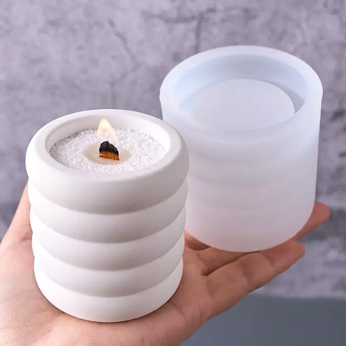 Pot à anneaux cylindriques en Silicone