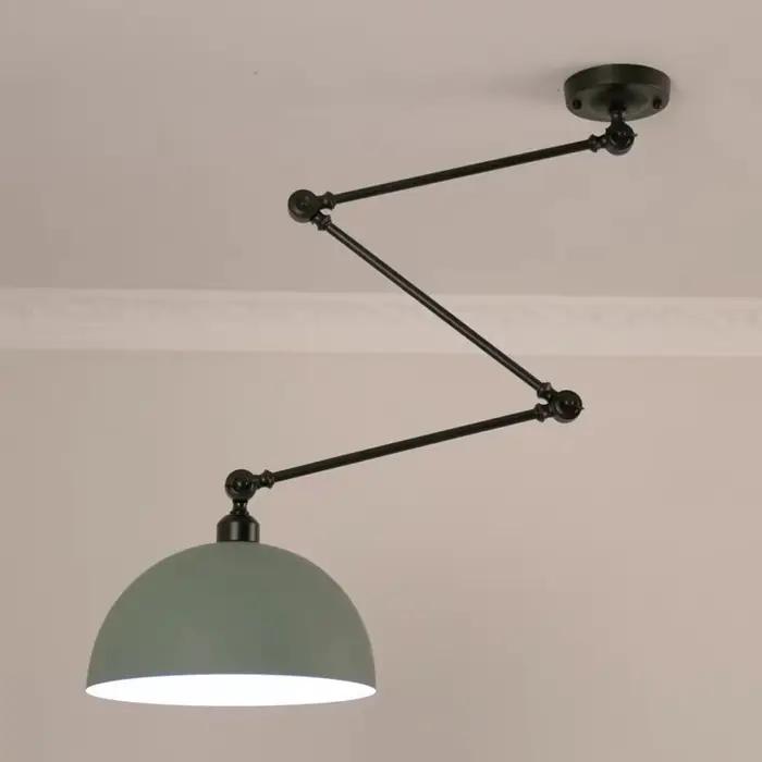 Nordique moderne rétractable lustre Restaurant cuisine salon chambre île lampe salle à manger décor à la maison éclairage suspendu
