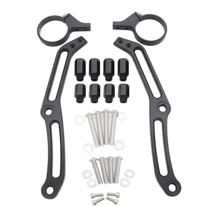 Support de montage de réservoir d'amortisseur à distance, accessoire de moto, Pack Tour pour Harley Road King Electra Glide CVO FLTR FLHTK 2014 – 2023