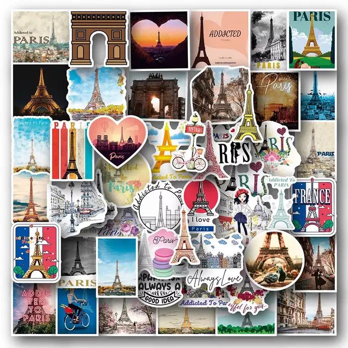 Autocollants Tour Eiffel de Paris pour Enfant