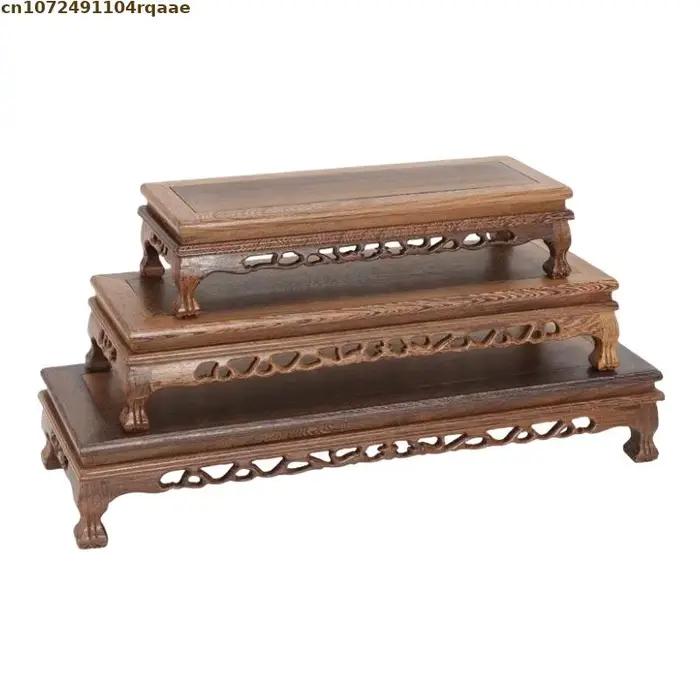 Figurines de Table miniatures en bois