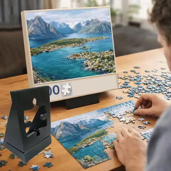Support de présentation pour affiches de puzzle, 1 pièce - Porte-affiches durable, idéal pour tous les amateurs de puzzles pour ranger et exposer les puzzles