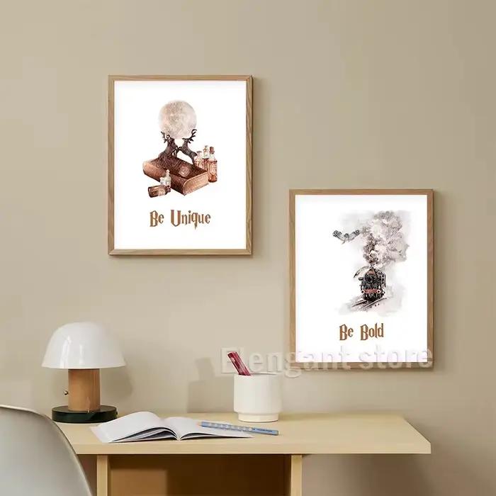Affiches d'art Harry Potter : Livre magique