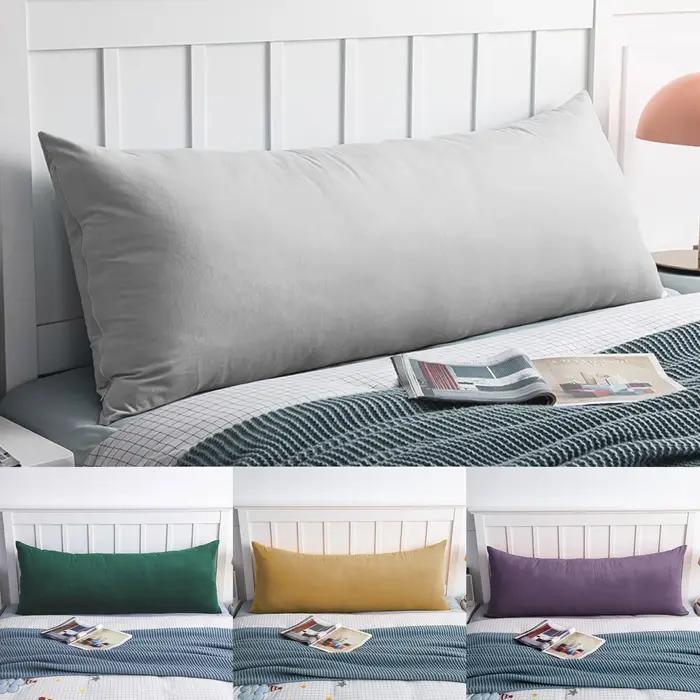 Housses de coussin en velours pelucheux et autres