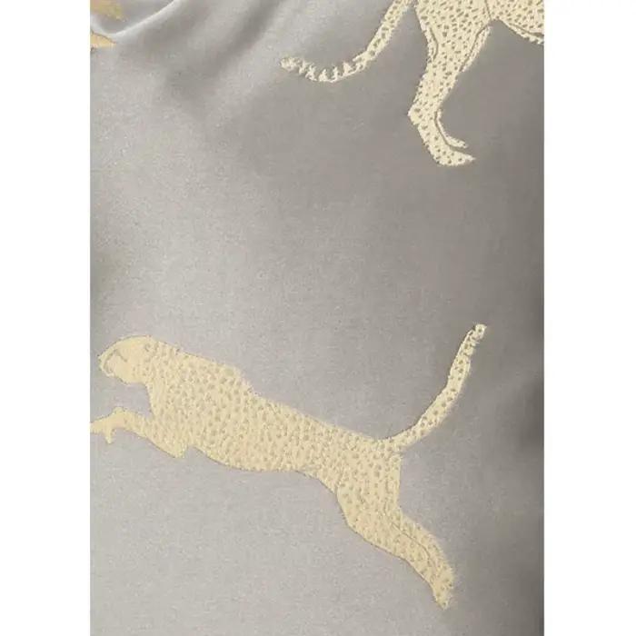 Housse de coussin de luxe, taie d'oreiller décorative, moderne et Simple, léopard, gris, Art, tissu haute densité