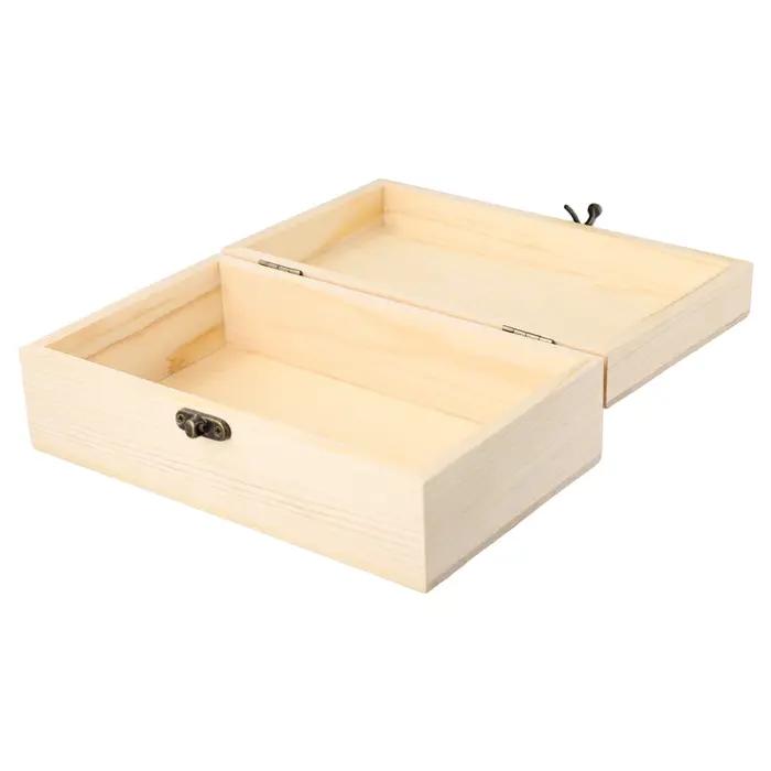 Boîte de rangement en bois