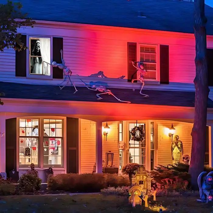 Décorations de Couverture de Fenêtre d'Halloween
