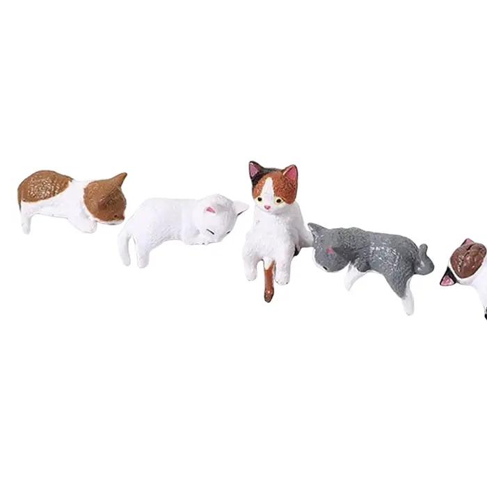Petite Statue de chat, étagère de Table