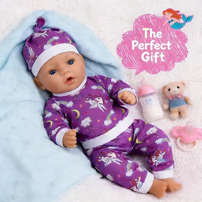 Ensemble de vêtements pour poupées Reborn - Parfait comme cadeau de Noël pour les poupées de 17 pouces