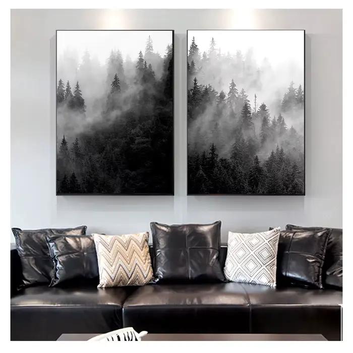 Affiches d'arbre noir et blanc