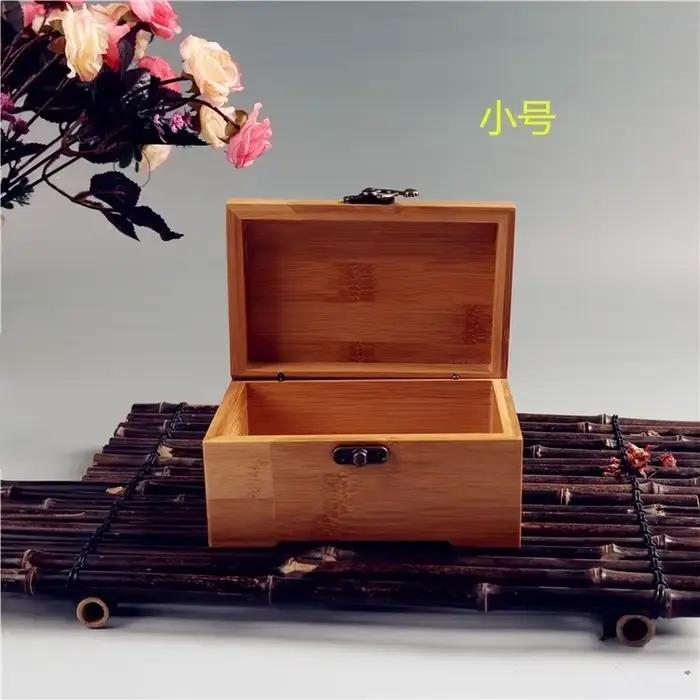 Boîte à bijoux en bambou artisanal