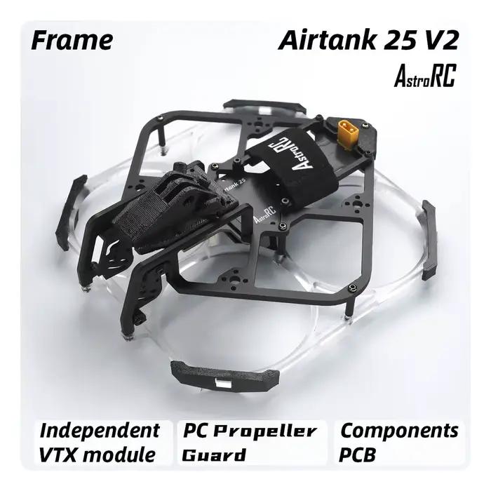 [Monture de 2,5 pouces] AIRTANK 25 V2 Cadre FPV canalisé amélioré avec protection pour AstroRC