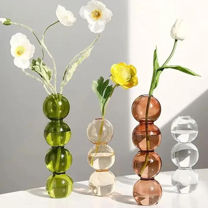 Vase en verre pour salon