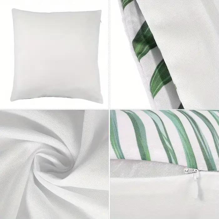 Housse de coussin en Polyester avec fermeture éclair