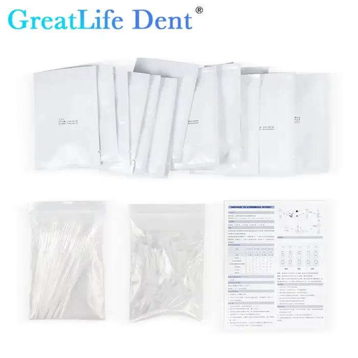 Diagnostic vétérinaire Greatlife Dent - 20 ensembles de réactifs de détection d'angence canine Parvovirus, distemper canin et félin Parvovirus