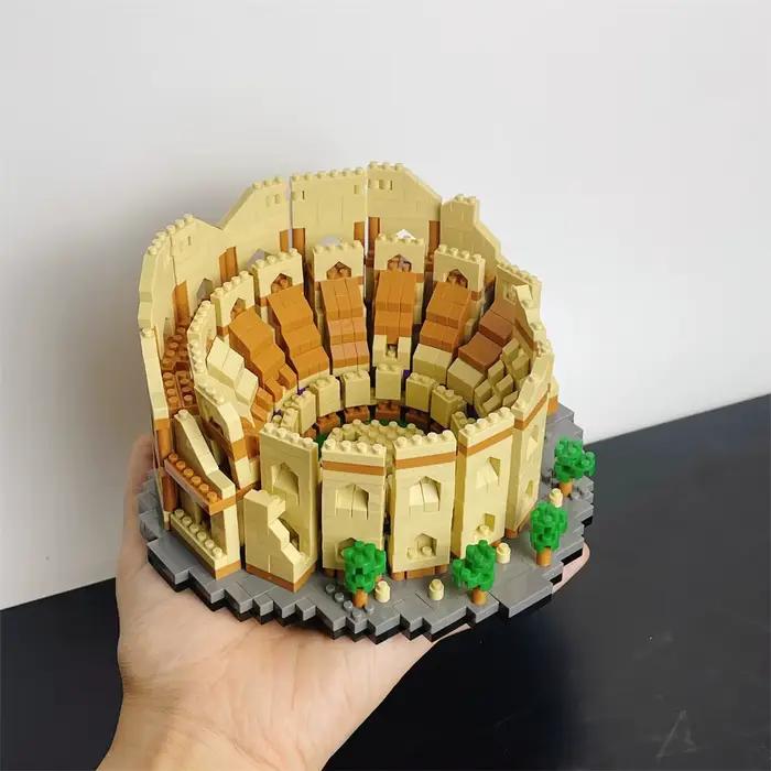 Mini blocs de construction romains pour la décoration de la maison
