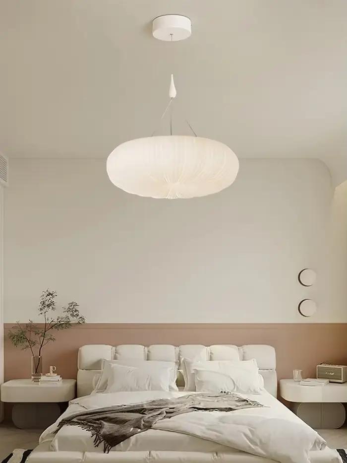 Style crème chambre principale salle à manger étude citrouille enfants créatif moderne et simple plafonnier décoration intérieure
