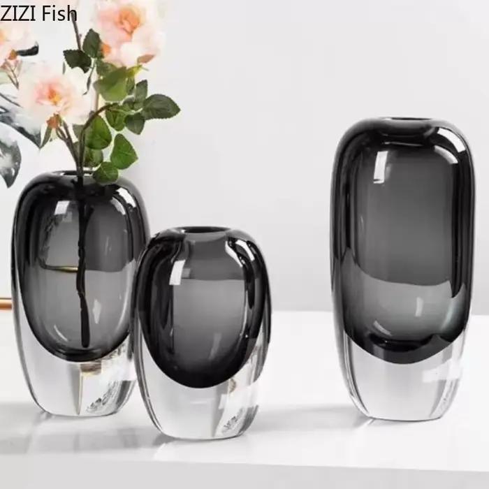 Vase en Verre à Bulles Astronomiques
