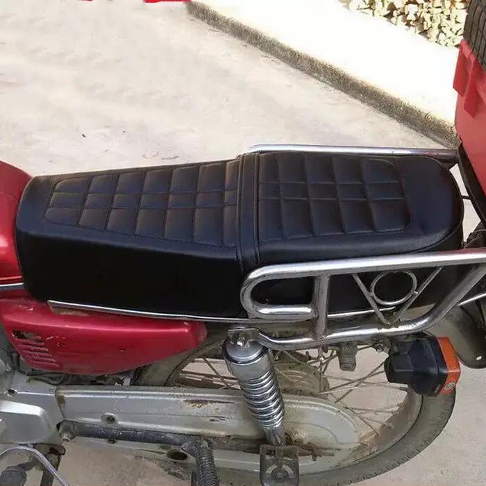 Housse de coussin de moto pour Honda CG125 CG King, protection solaire, imperméable, en cuir, pour siège, accessoires de siège, épaisse