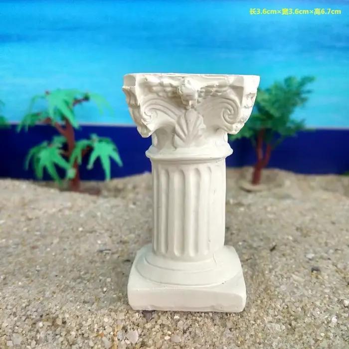 Colonnes romaines, Micro décoration de paysage