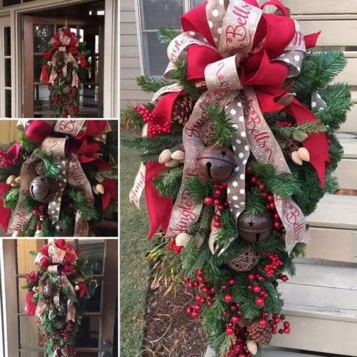 Arbre inversé de noël artificiel de Style américain