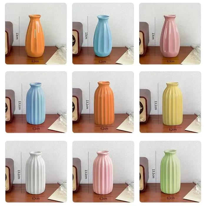 Vase en céramique nordique pour décoration de mariage