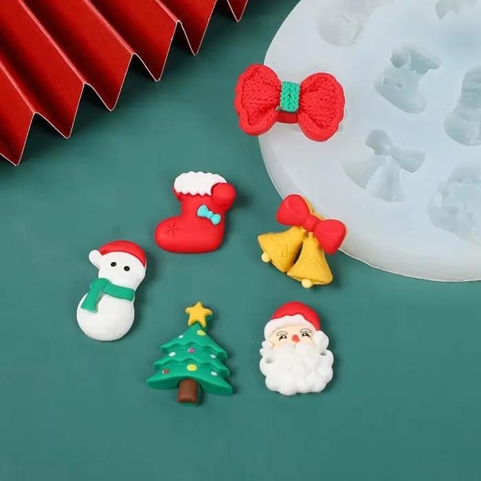 Nouveau moule à bougie parfumée sur le thème de noël